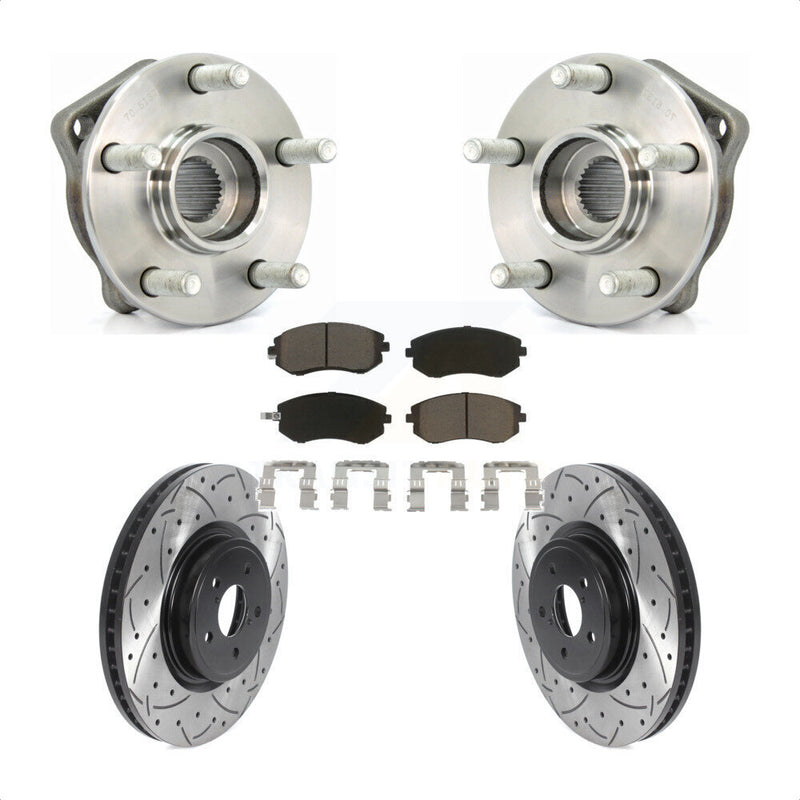 Transit Auto KBB-120134 Wheel Bearing and Hub Assembly for 2005-2006 Subaru Legacy - Front product image