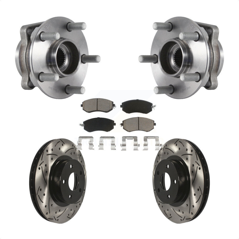 Transit Auto KBB-120136 Wheel Bearing and Hub Assembly for 2014-2016 Subaru Impreza - Front product image