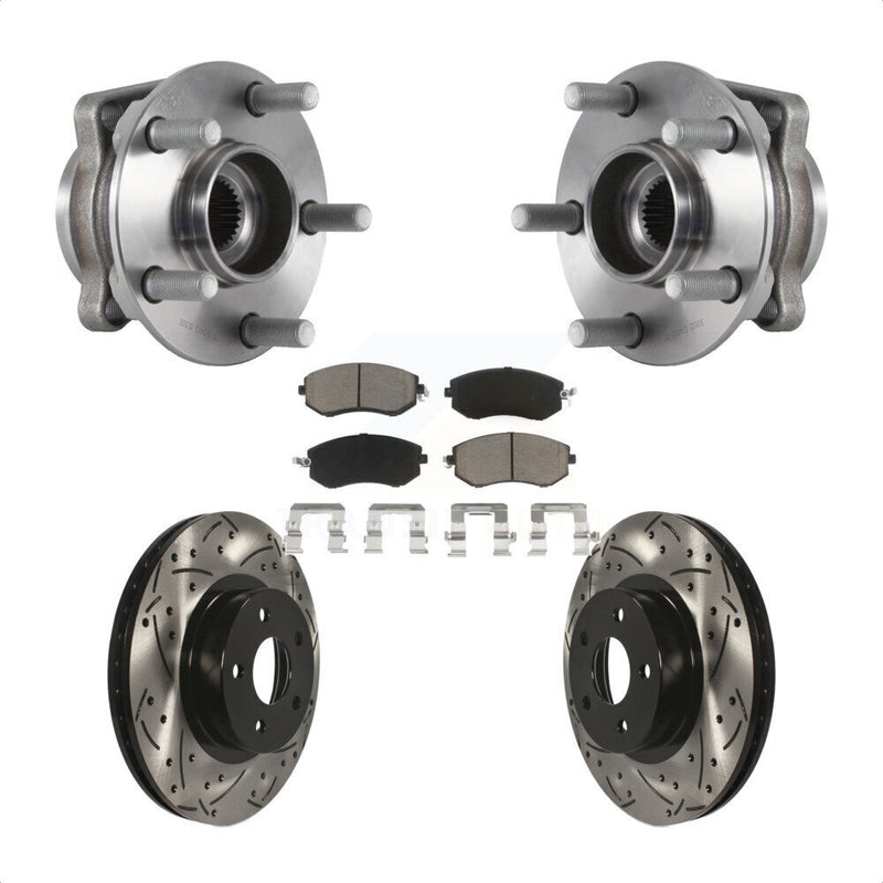 Transit Auto KBB-120136 Wheel Bearing and Hub Assembly for 2014-2016 Subaru Impreza - Front product image