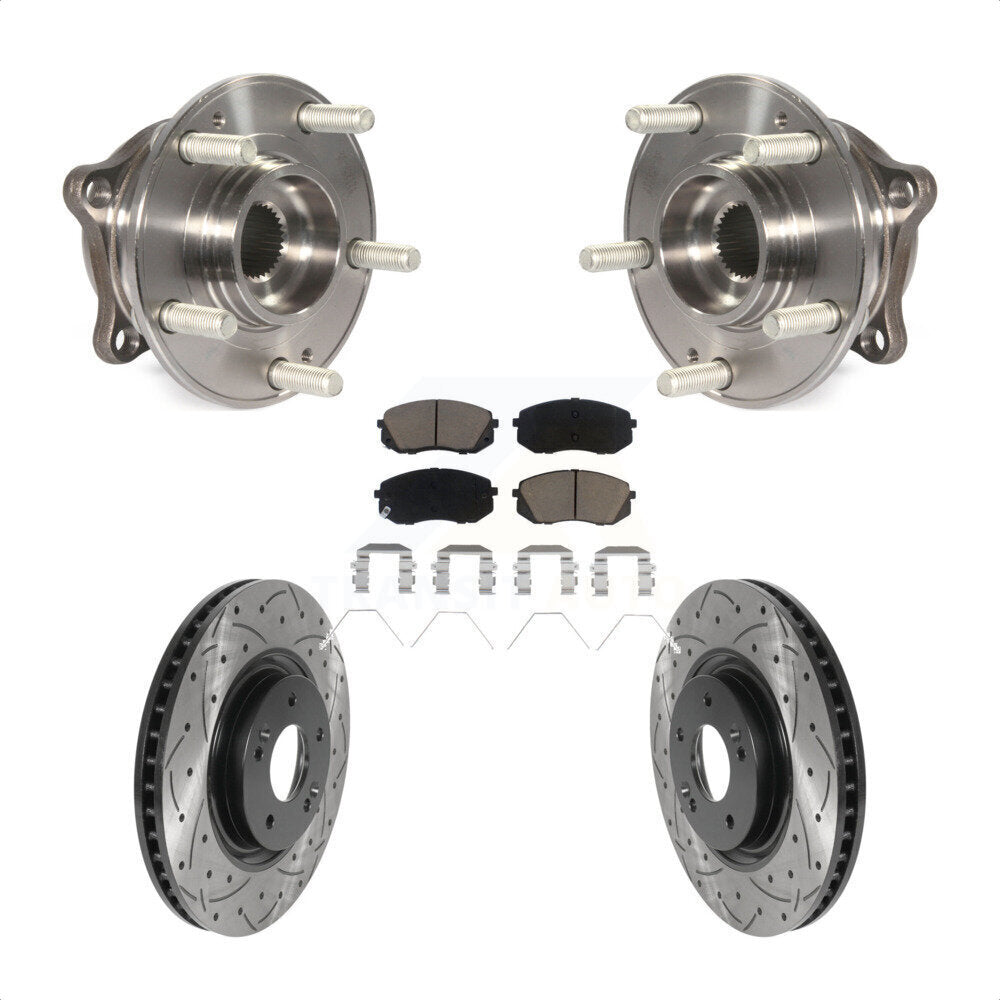 Transit Auto KBB-120138 Wheel Bearing and Hub Assembly for 2016-2020 Kia Optima, Hyundai Sonata - Front product image