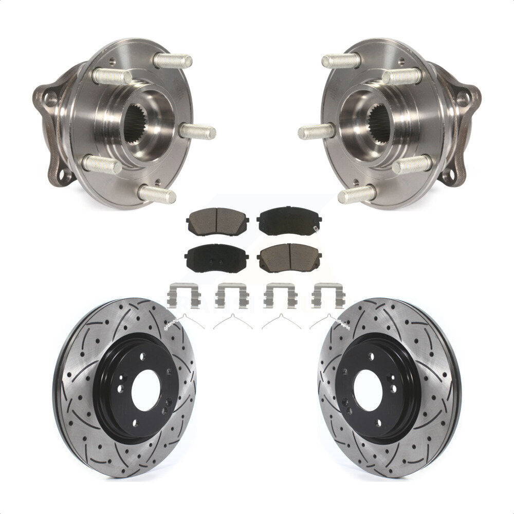 Transit Auto KBB-120139 Wheel Bearing and Hub Assembly for 2016-2020 Kia Optima, Hyundai Sonata - Front product image