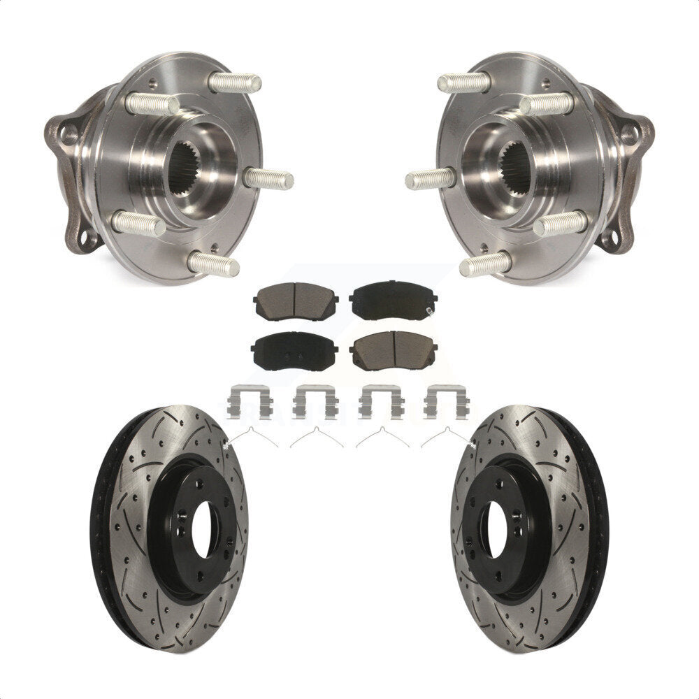Transit Auto KBB-120140 Wheel Bearing and Hub Assembly for 2016 Hyundai Sonata - Front product image
