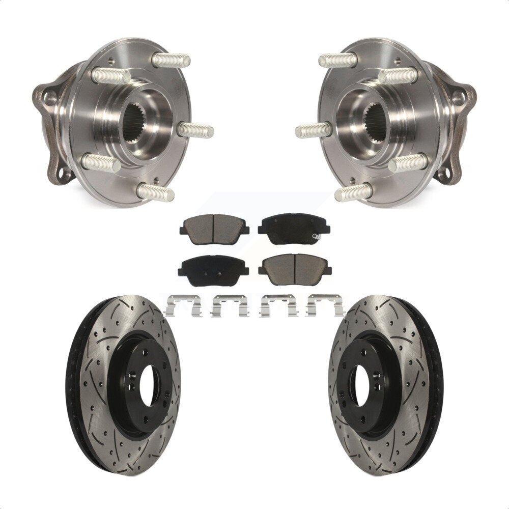 Transit Auto KBB-120141 Wheel Bearing and Hub Assembly for 2015 Hyundai Sonata - Front product image