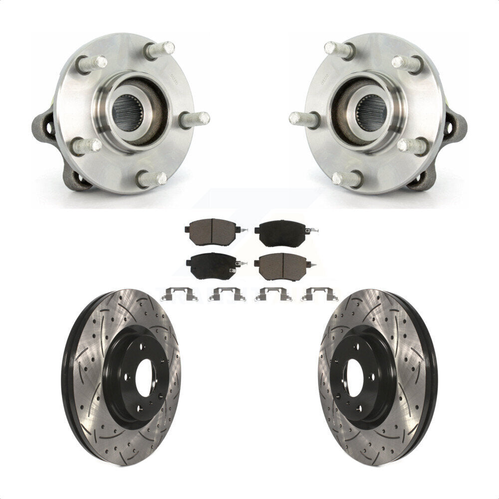 Transit Auto KBB-120143 Wheel Bearing and Hub Assembly for 2005-2007 Nissan Murano - Front product image