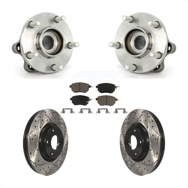 Transit Auto KBB-120143 Wheel Bearing and Hub Assembly for 2005-2007 Nissan Murano - Front product image