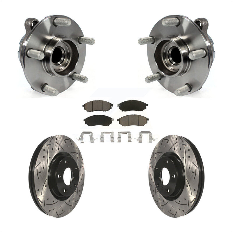 Transit Auto KBB-120145 Wheel Bearing and Hub Assembly for 2006-2020 INFINITI Q40, INFINITI Q70L, INFINITI QX70 & more - Front product image