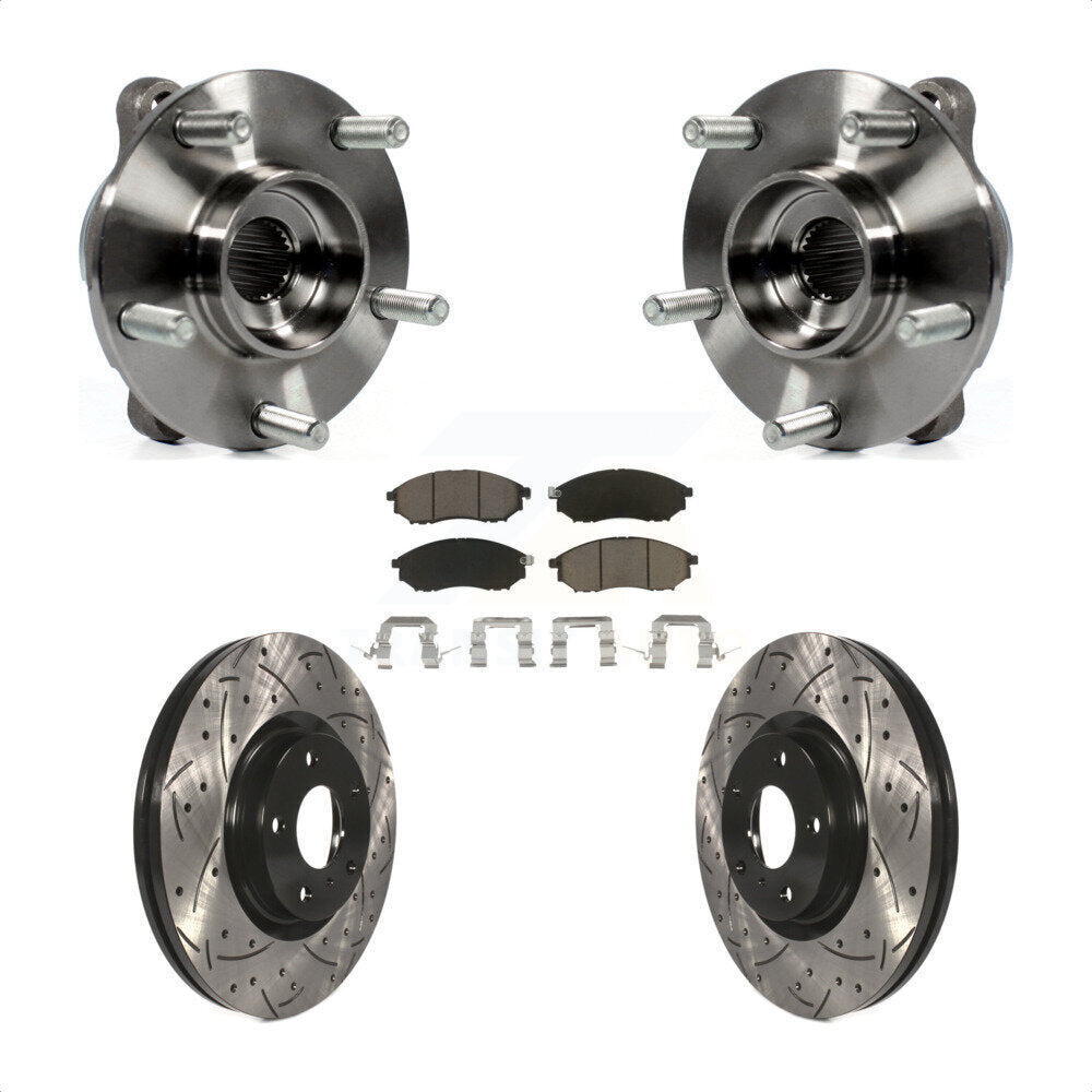 Transit Auto KBB-120146 Wheel Bearing and Hub Assembly for 2006-2019 INFINITI Q40, INFINITI Q70L, INFINITI QX70 & more - Front product image