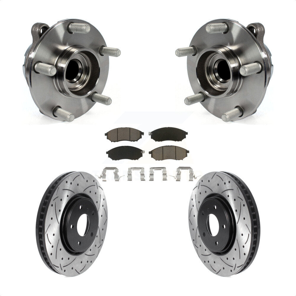 Transit Auto KBB-120147 Wheel Bearing and Hub Assembly for 2006-2013 INFINITI FX37, INFINITI FX35 - Front product image