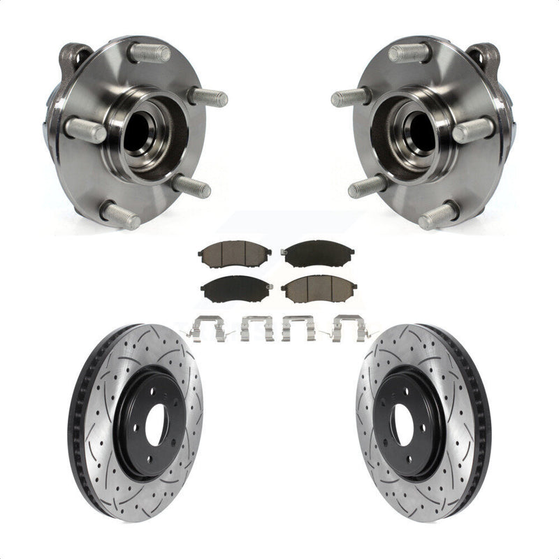Transit Auto KBB-120147 Wheel Bearing and Hub Assembly for 2006-2013 INFINITI FX37, INFINITI FX35 - Front product image