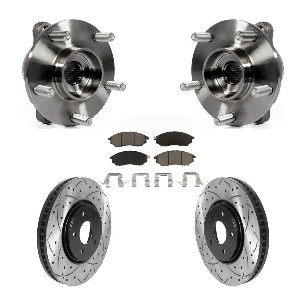Transit Auto KBB-120148 Wheel Bearing and Hub Assembly for 2006-2013 INFINITI FX37, INFINITI FX35, INFINITI FX45 - Front product image