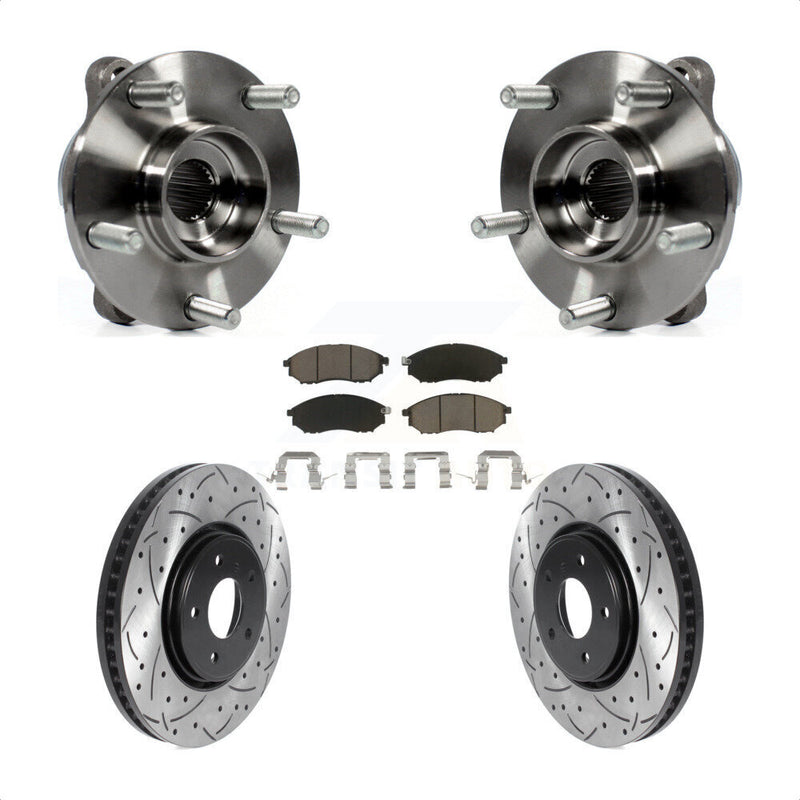 Transit Auto KBB-120148 Wheel Bearing and Hub Assembly for 2006-2013 INFINITI FX37, INFINITI FX35, INFINITI FX45 - Front product image