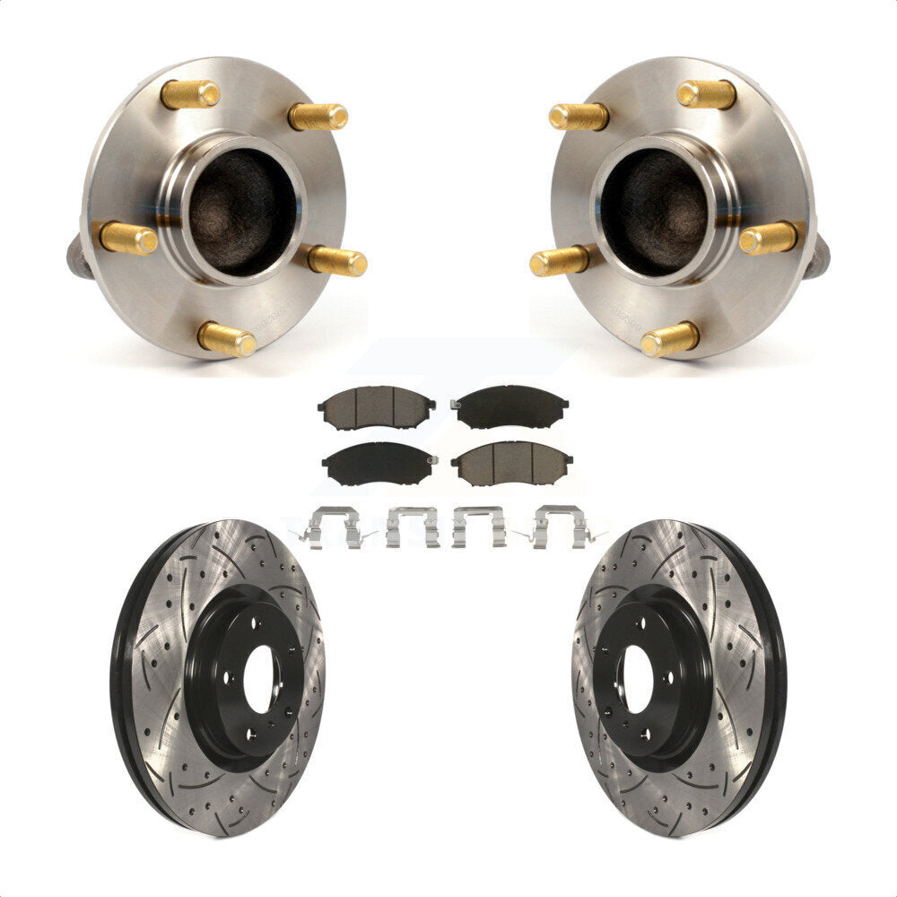 Transit Auto KBB-120149 Wheel Bearing and Hub Assembly for 2005-2009 INFINITI G35, Nissan 350Z - Front product image