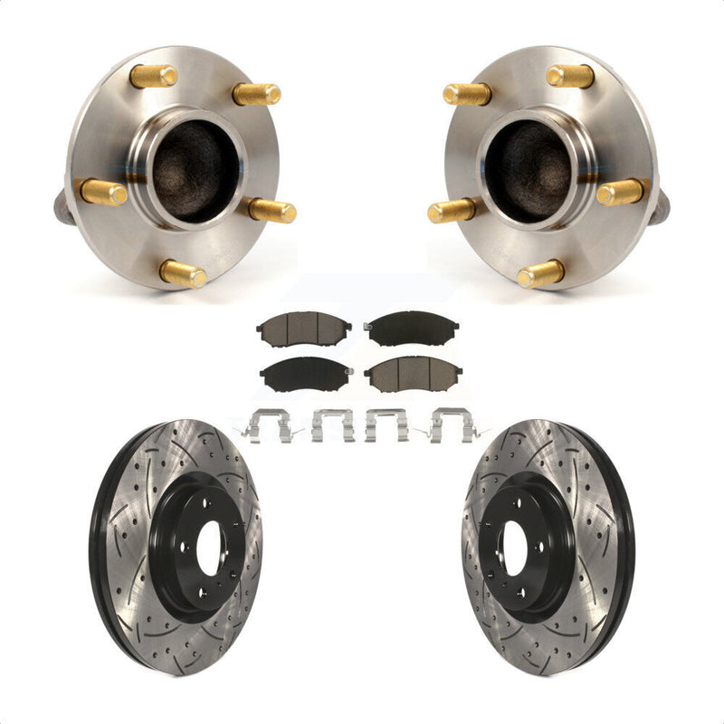 Transit Auto KBB-120149 Wheel Bearing and Hub Assembly for 2005-2009 INFINITI G35, Nissan 350Z - Front product image