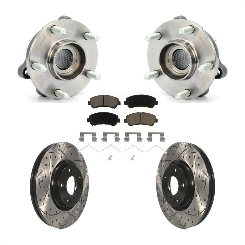 Transit Auto KBB-120152 Wheel Bearing and Hub Assembly for 2009-2022 Nissan Maxima - Front product image