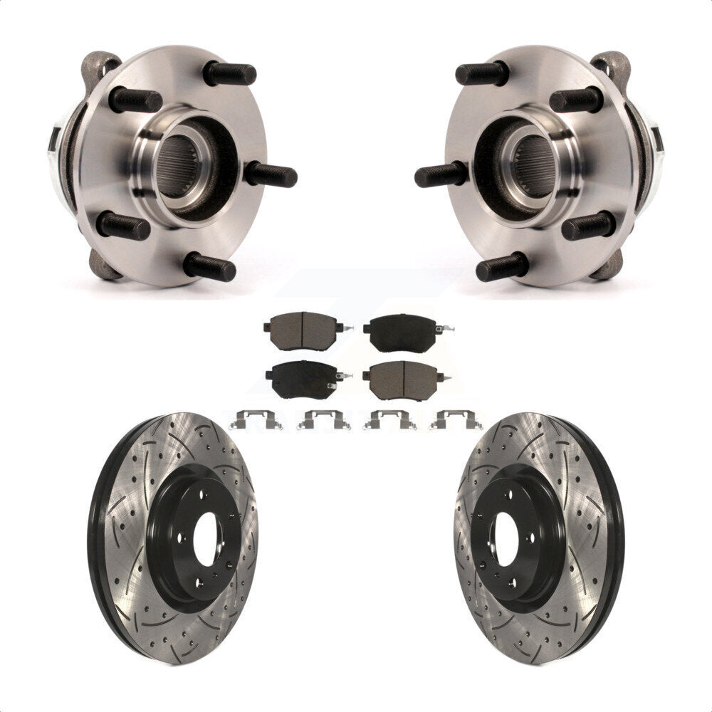 Transit Auto KBB-120153 Wheel Bearing and Hub Assembly for 2009-2012 Nissan Murano - Front product image