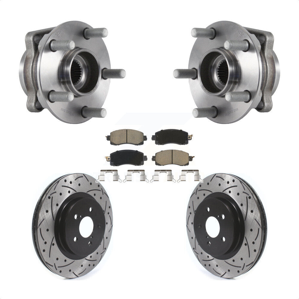 Transit Auto KBB-120156 Wheel Bearing and Hub Assembly for 2017-2023 Subaru Crosstrek, Subaru Impreza - Front product image