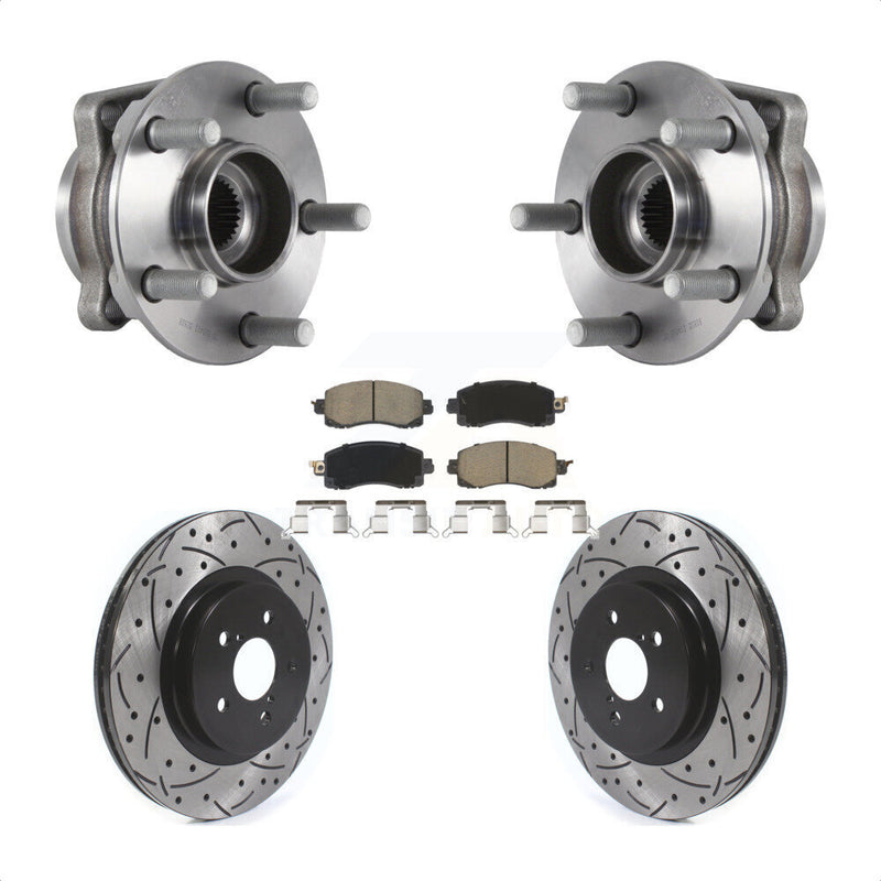 Transit Auto KBB-120156 Wheel Bearing and Hub Assembly for 2017-2023 Subaru Crosstrek, Subaru Impreza - Front product image