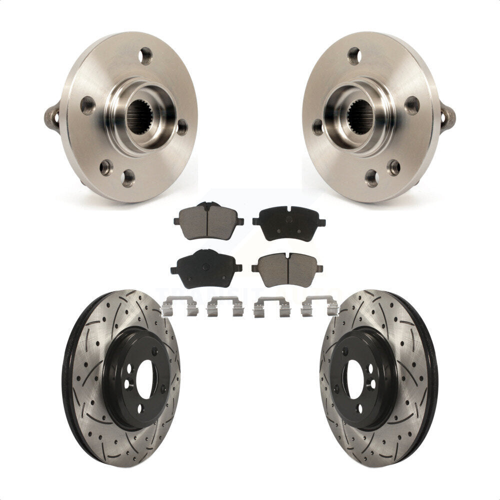 Transit Auto KBB-120158 Wheel Bearing and Hub Assembly for 2007-2015 Mini Cooper - Front product image