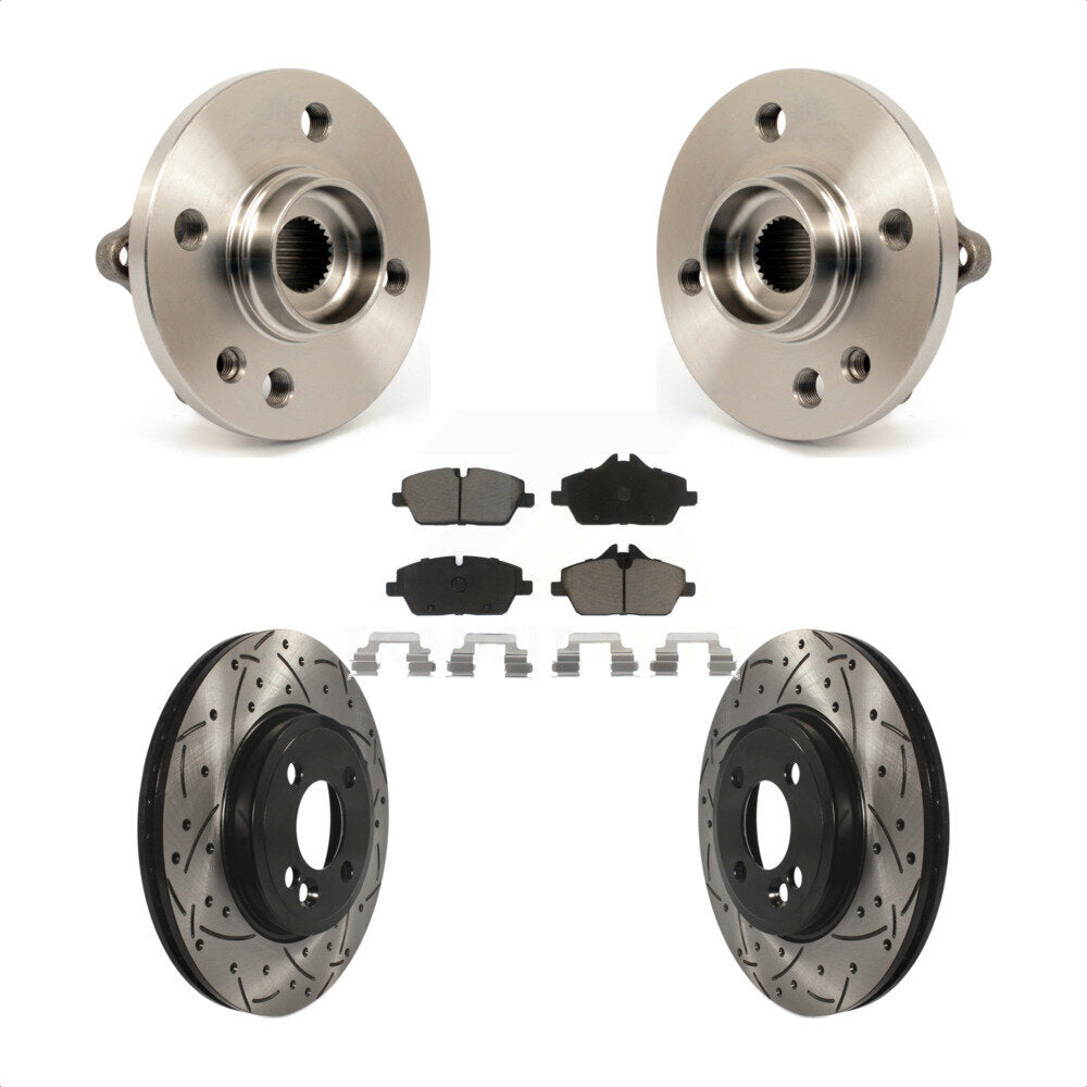 Transit Auto KBB-120159 Wheel Bearing and Hub Assembly for 2007-2015 Mini Cooper - Front product image