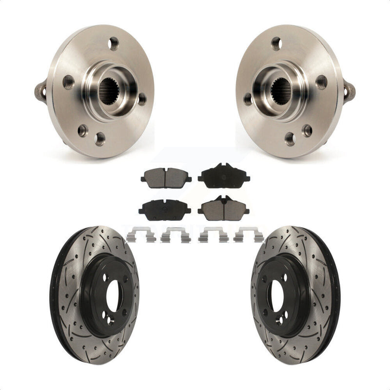 Transit Auto KBB-120159 Wheel Bearing and Hub Assembly for 2007-2015 Mini Cooper - Front product image