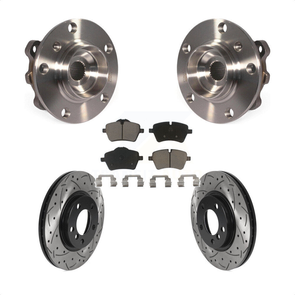 Transit Auto KBB-120163 Wheel Bearing and Hub Assembly for 2011-2016 Mini Cooper Countryman, Mini Cooper Paceman - Front product image