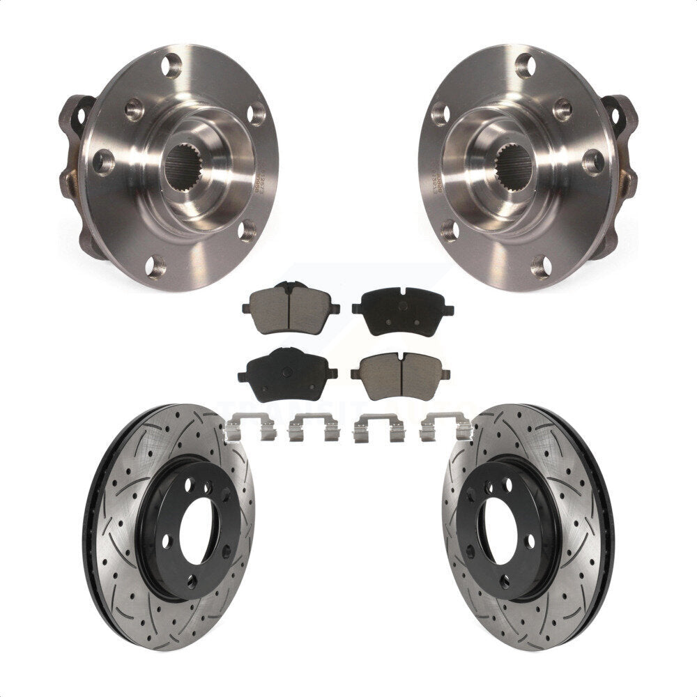 Transit Auto KBB-120164 Wheel Bearing and Hub Assembly for 2011-2016 Mini Cooper Countryman, Mini Cooper Paceman - Front product image