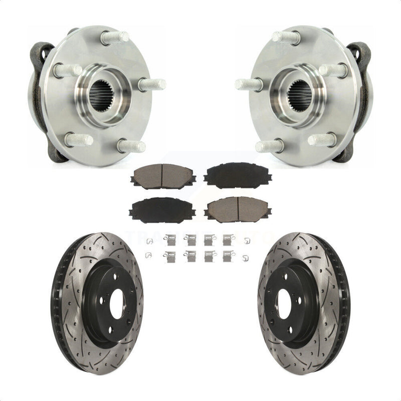 Transit Auto KBB-120168 Wheel Bearing and Hub Assembly for 2006-2020 Toyota RAV4, Toyota Mirai, Scion tC - Front product image