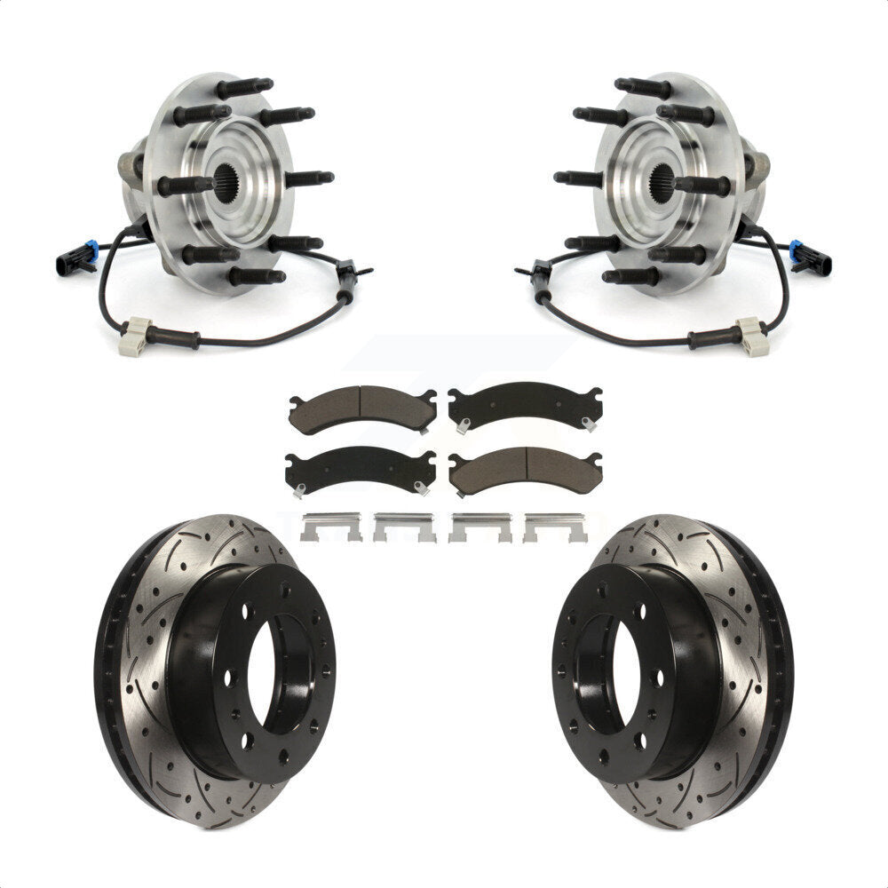 Transit Auto KBB-120170 Wheel Bearing and Hub Assembly for 1999-2007 Chevrolet Silverado 1500 HD Classic, Chevrolet Silverado 2500 HD Classic, GMC Sierra 1500 HD Classic & more - Front product image