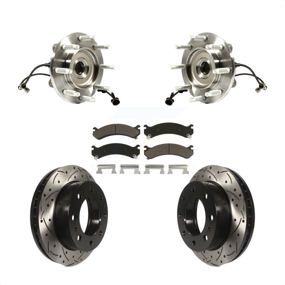 Transit Auto KBB-120171 Wheel Bearing and Hub Assembly for 2001-2007 Chevrolet Silverado 1500 HD Classic, Chevrolet Silverado 2500 HD Classic, GMC Sierra 1500 HD Classic & more - Front product image