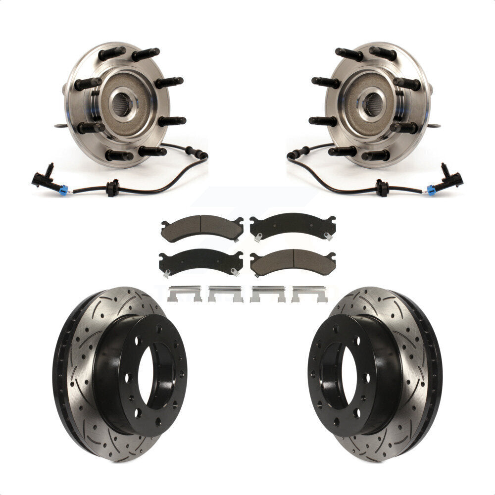 Transit Auto KBB-120173 Wheel Bearing and Hub Assembly for 2007-2013 Chevrolet Suburban 2500, GMC Yukon XL 2500, Hummer H2 & more - Front product image