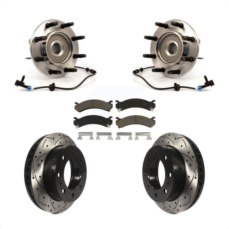 Transit Auto KBB-120173 Wheel Bearing and Hub Assembly for 2007-2013 Chevrolet Suburban 2500, GMC Yukon XL 2500, Hummer H2 & more - Front product image