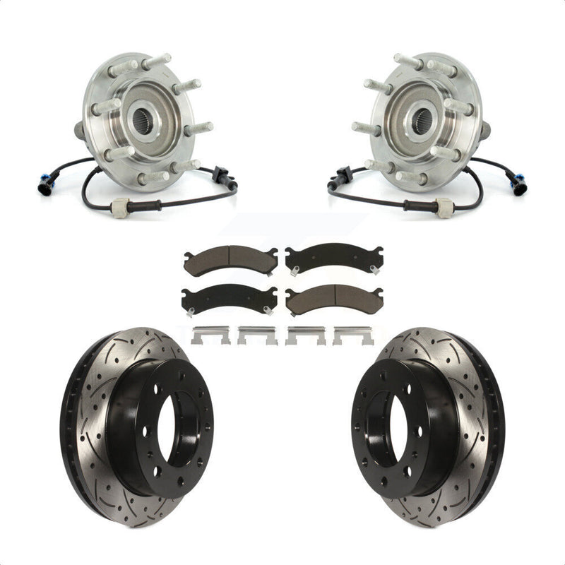 Transit Auto KBB-120174 Wheel Bearing and Hub Assembly for 2004-2007 Chevrolet Silverado 3500 Classic, GMC Sierra 3500 Classic, Chevrolet Silverado 3500 & more - Front product image