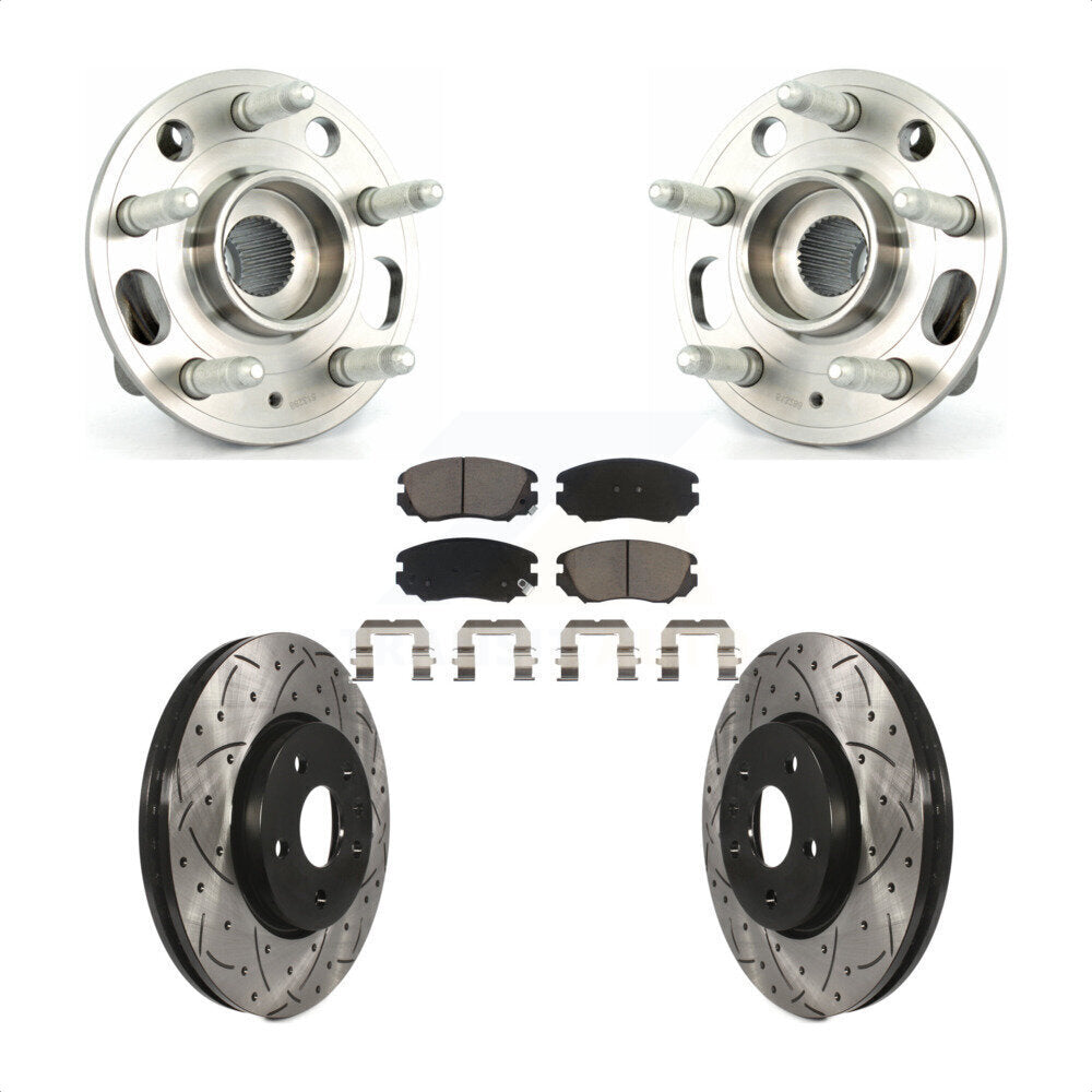 Transit Auto KBB-120176 Wheel Bearing and Hub Assembly for 2010-2020 GMC Terrain, Chevrolet Malibu Limited, Chevrolet Impala & more - Front product image