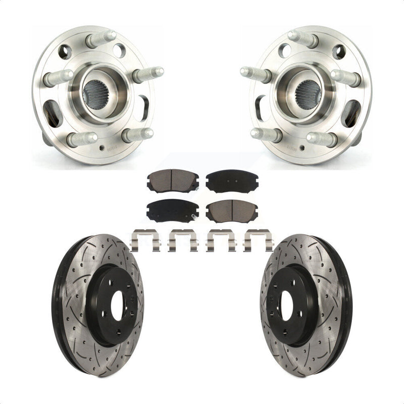 Transit Auto KBB-120176 Wheel Bearing and Hub Assembly for 2010-2020 GMC Terrain, Chevrolet Malibu Limited, Chevrolet Impala & more - Front product image