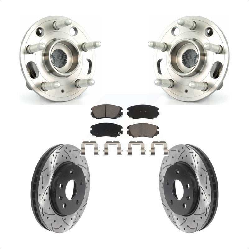 Transit Auto KBB-120177 Wheel Bearing and Hub Assembly for 2011-2017 Chevrolet Malibu Limited, Chevrolet Malibu, Buick LaCrosse & more - Front product image