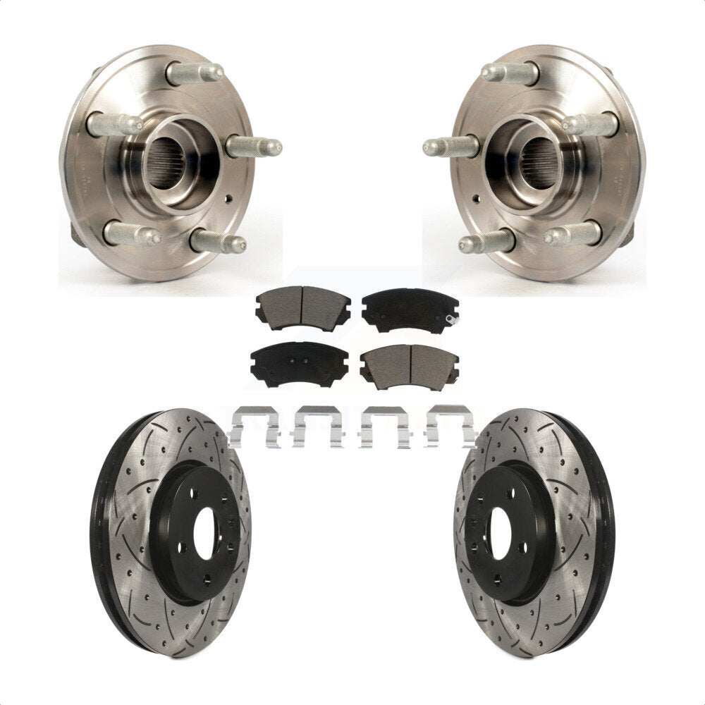 Transit Auto KBB-120179 Wheel Bearing and Hub Assembly for 2010-2015 Chevrolet Camaro - Front product image