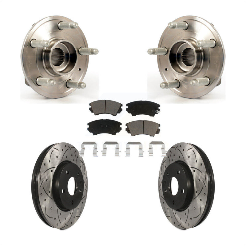 Transit Auto KBB-120179 Wheel Bearing and Hub Assembly for 2010-2015 Chevrolet Camaro - Front product image