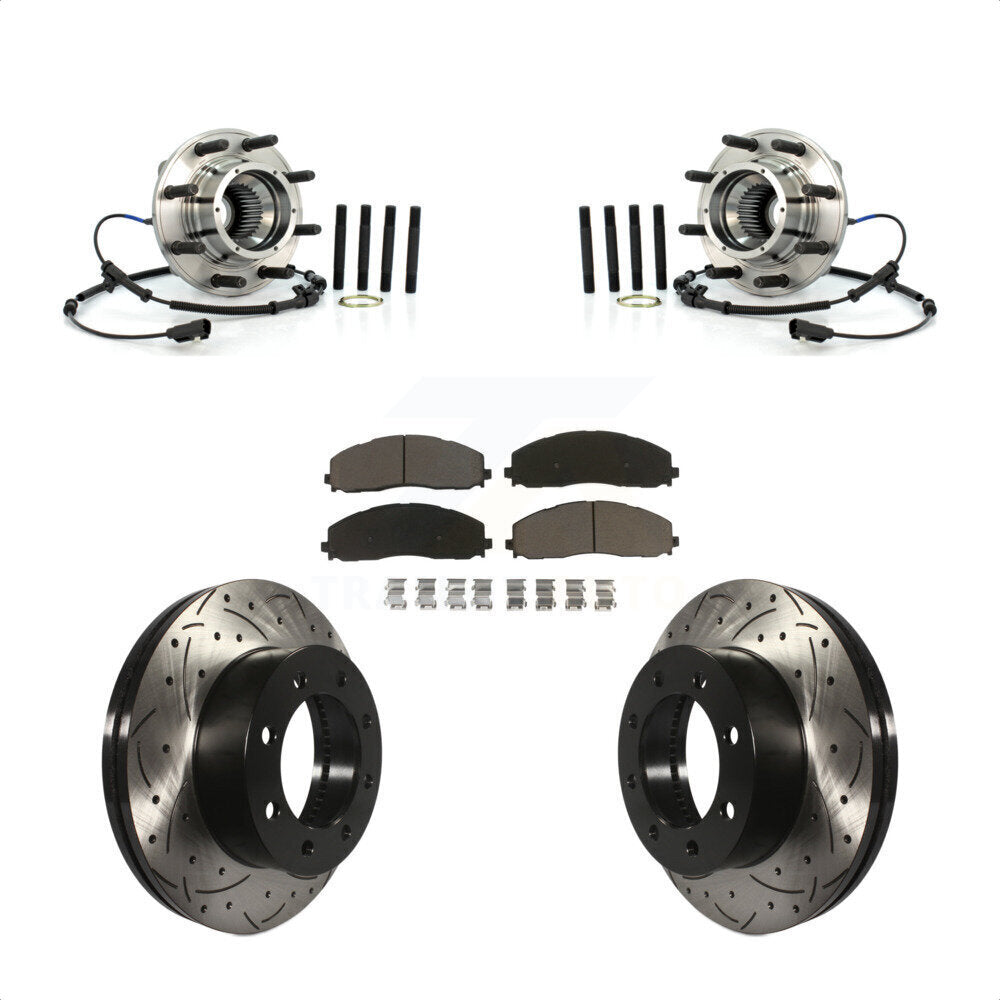 Transit Auto KBB-120181 Wheel Bearing and Hub Assembly for 2013-2016 Ford F-250 Super Duty, Ford F-350 Super Duty - Front product image