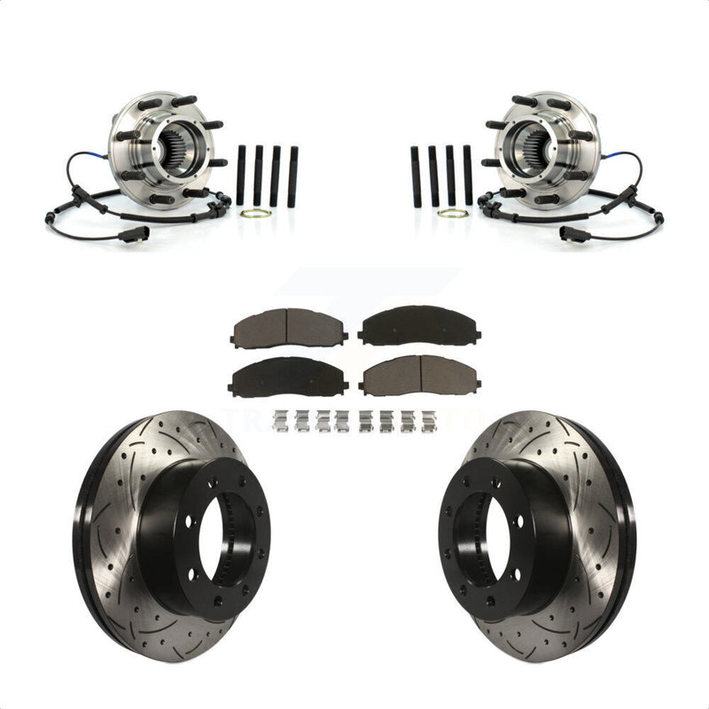 Transit Auto KBB-120181 Wheel Bearing and Hub Assembly for 2013-2016 Ford F-250 Super Duty, Ford F-350 Super Duty - Front product image