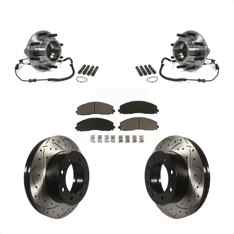 Transit Auto KBB-120184 Wheel Bearing and Hub Assembly for 2014 Ford F-350 Super Duty - Front product image