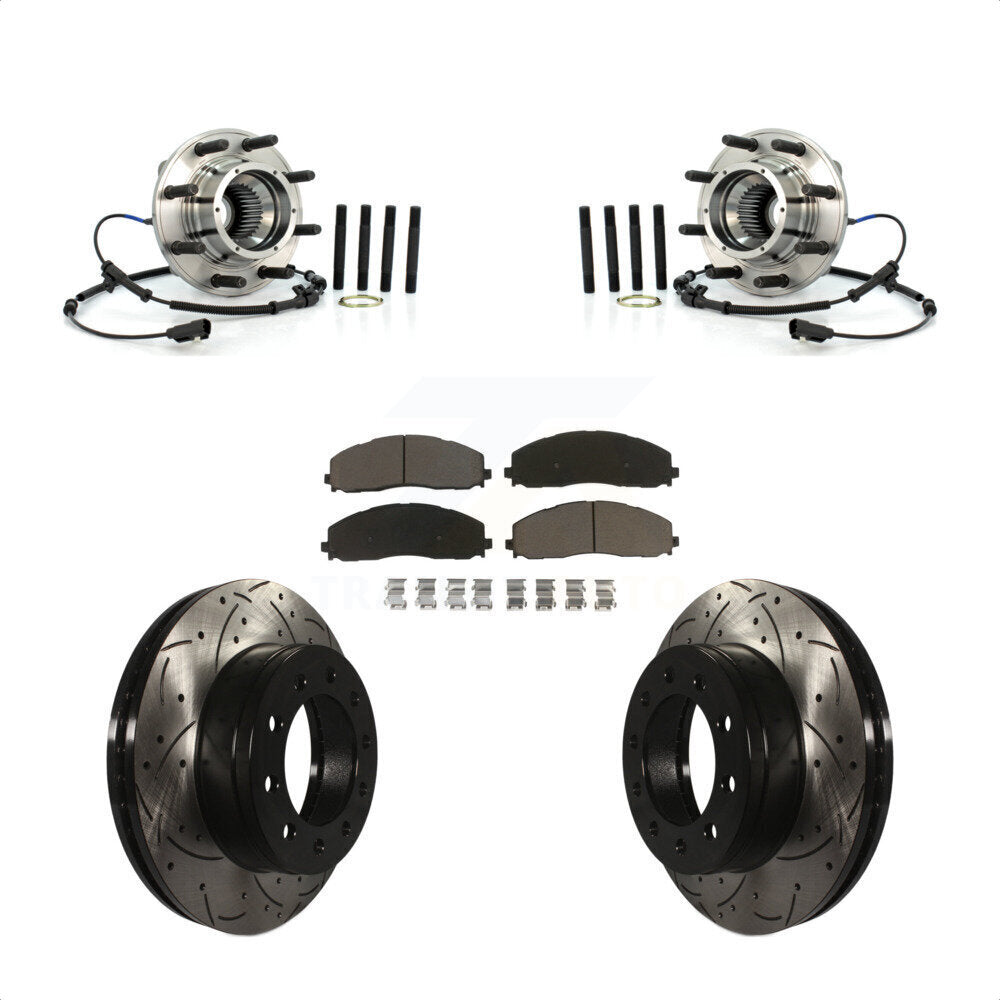 Transit Auto KBB-120185 Wheel Bearing and Hub Assembly for 2013 Ford F-250 Super Duty - Front product image
