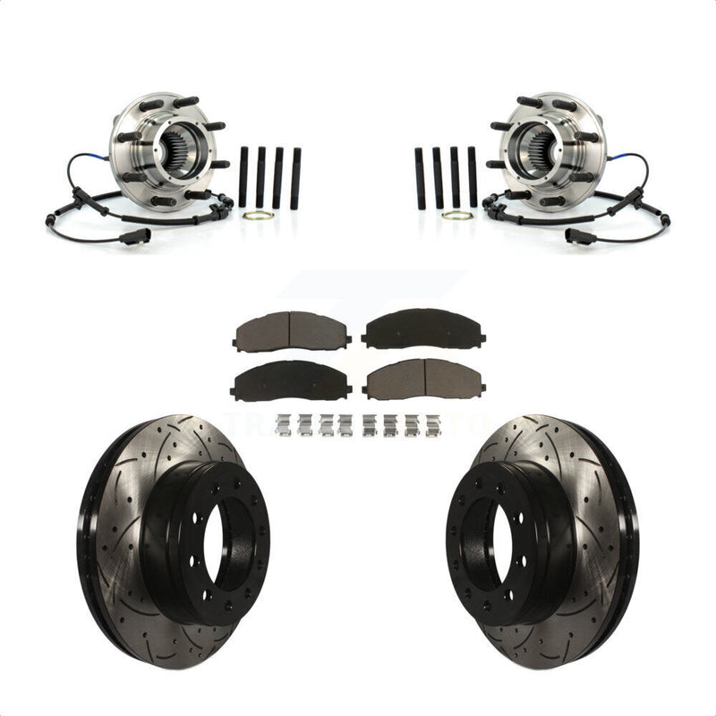 Transit Auto KBB-120185 Wheel Bearing and Hub Assembly for 2013 Ford F-250 Super Duty - Front product image