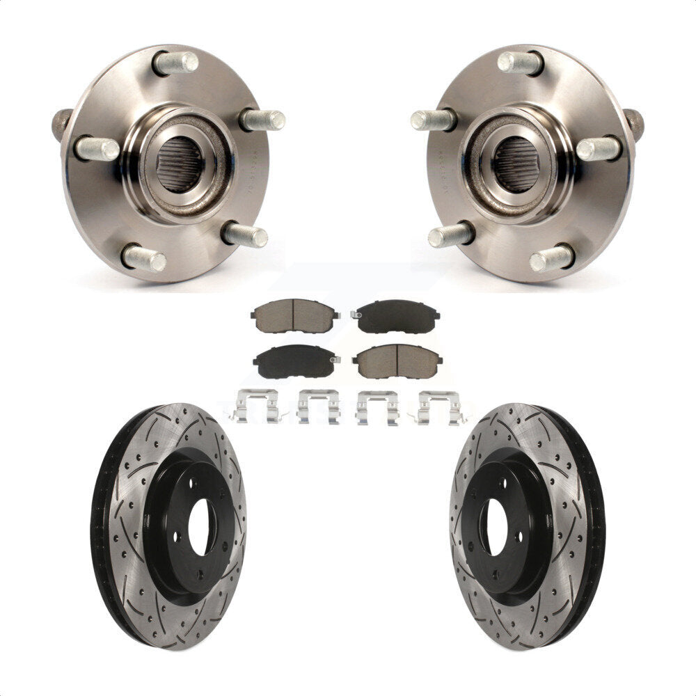 Transit Auto KBB-120186 Wheel Bearing and Hub Assembly for 2007-2012 Nissan Sentra - Front product image