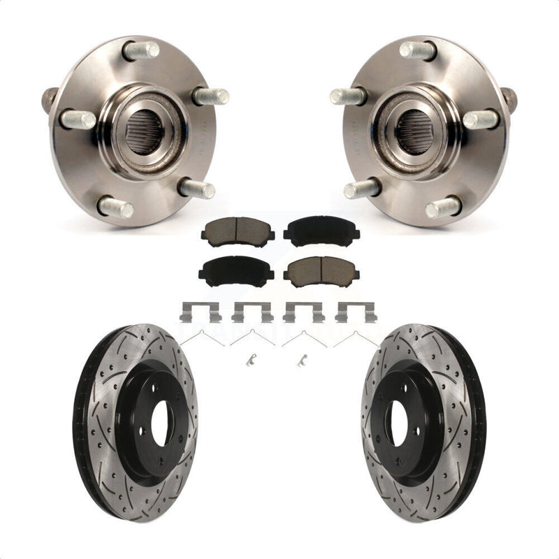 Transit Auto KBB-120188 Wheel Bearing and Hub Assembly for 2008-2015 Nissan Rogue Select, Nissan Rogue - Front product image