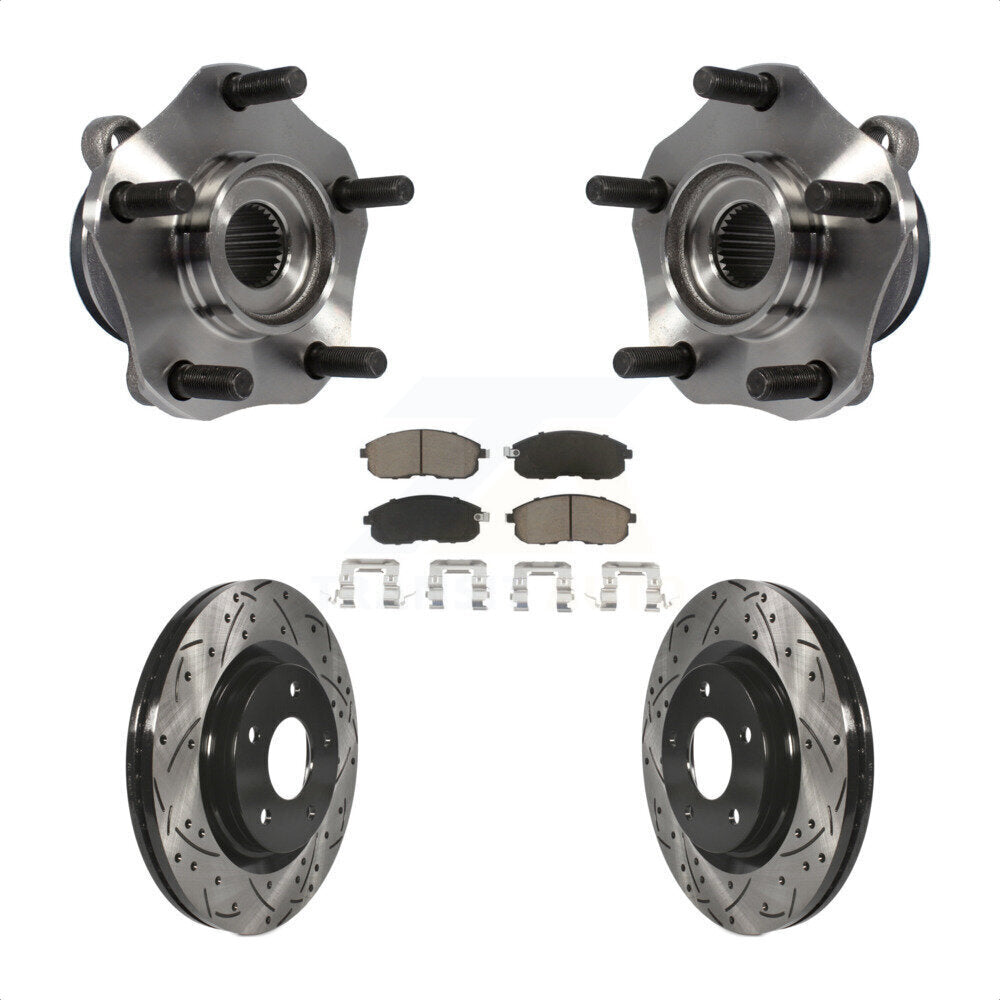 Transit Auto KBB-120191 Wheel Bearing and Hub Assembly for 2017-2019 Nissan Sentra - Front product image