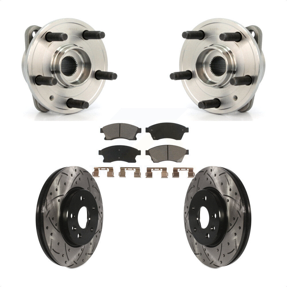 Transit Auto KBB-120202 Wheel Bearing and Hub Assembly for 2011-2016 Chevrolet Cruze Limited, Chevrolet Cruze - Front product image