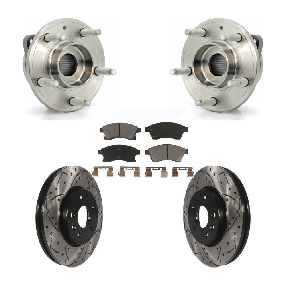 Transit Auto KBB-120203 Wheel Bearing and Hub Assembly for 2014-2015 Chevrolet Cruze - Front product image