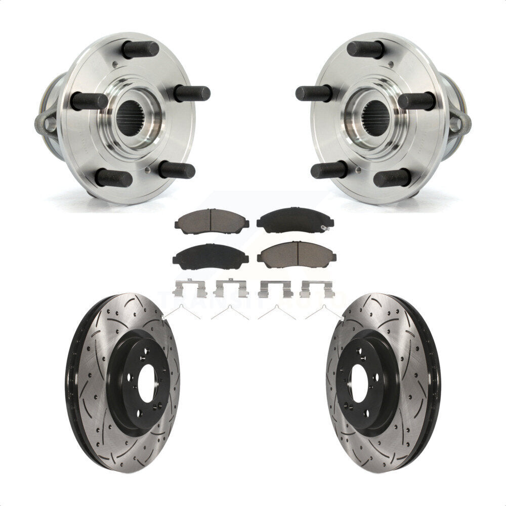 Transit Auto KBB-120206 Wheel Bearing and Hub Assembly for 2007-2015 Acura ZDX, Honda Pilot, Acura MDX - Front product image