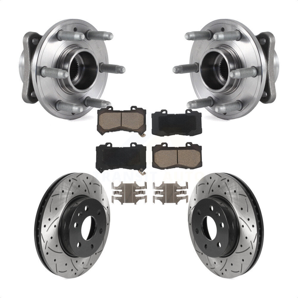 Transit Auto KBB-120207 Wheel Bearing and Hub Assembly for 2015-2020 Chevrolet Colorado, GMC Canyon - Front product image