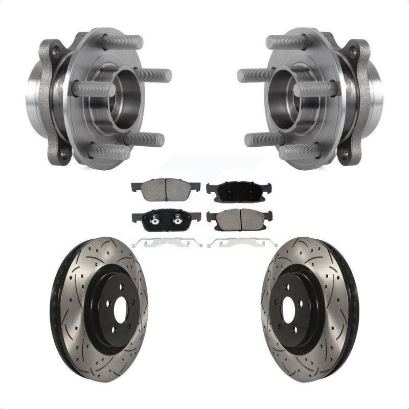 Transit Auto KBB-120209 Wheel Bearing and Hub Assembly for 2017-2020 Lincoln Continental, Ford Fusion, Lincoln MKZ - Front product image